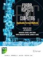 Formal Aspects of Computing 2-3/2020