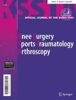 Knee Surgery, Sports Traumatology, Arthroscopy 4/2007