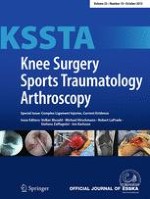 Knee Surgery, Sports Traumatology, Arthroscopy 10/2015