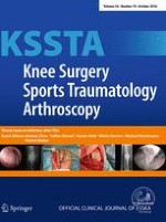 Knee Surgery, Sports Traumatology, Arthroscopy 10/2016