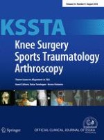 Knee Surgery, Sports Traumatology, Arthroscopy 8/2016