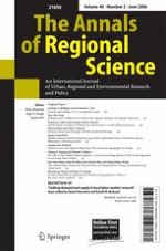 The Annals of Regional Science 2/2006