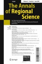 The Annals of Regional Science 2/2007