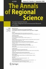 The Annals of Regional Science 3/2008