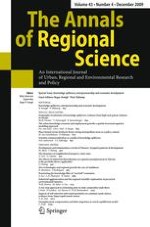 The Annals of Regional Science 4/2009