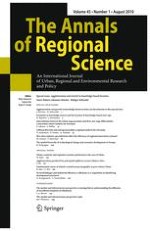 The Annals of Regional Science 1/2010