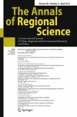 The Annals of Regional Science 2/2012