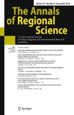 The Annals of Regional Science 3/2014