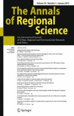 The Annals of Regional Science 1/2015