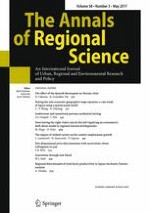 The Annals of Regional Science 3/2017