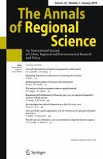 The Annals of Regional Science 1/2018