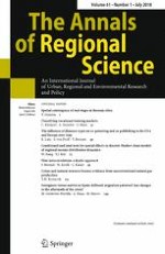 The Annals of Regional Science 1/2018