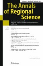 The Annals of Regional Science 2/2018