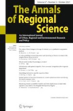 The Annals of Regional Science 2/2021