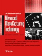 The International Journal of Advanced Manufacturing Technology 7-8/2021