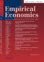 Empirical Economics 1/2010