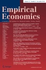 Empirical Economics 4/2018