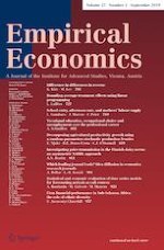 Empirical Economics 3/2019