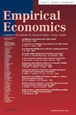 Empirical Economics 6/2019