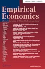 Empirical Economics 4/2024