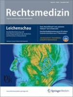 Rechtsmedizin 6/2009