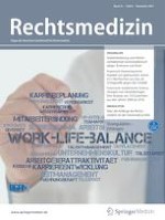 Rechtsmedizin 6/2021