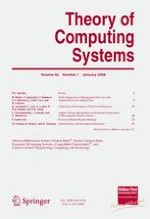 Theory of Computing Systems 1/2008
