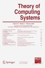 Theory of Computing Systems 2/2009