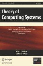 Theory of Computing Systems 3/2010