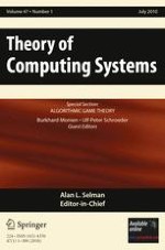 Theory of Computing Systems 1/2010