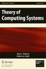 Theory of Computing Systems 1/2011