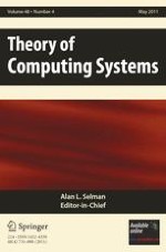 Theory of Computing Systems 4/2011