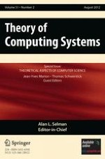 Theory of Computing Systems 2/2012