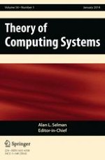 Theory of Computing Systems 1/2014