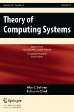 Theory of Computing Systems 3/2014