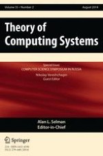 Theory of Computing Systems 2/2014