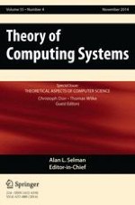 Theory of Computing Systems 4/2014