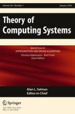 Theory of Computing Systems 1/2016