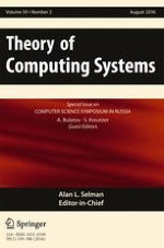 Theory of Computing Systems 2/2016