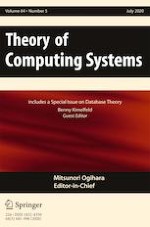 Theory of Computing Systems 5/2020