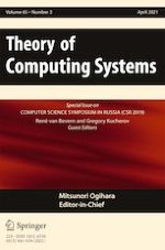 Theory of Computing Systems 3/2021