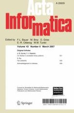 Acta Informatica 8/2007