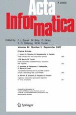 Acta Informatica 5/2007