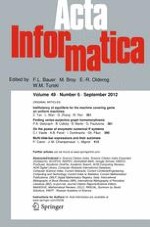 Acta Informatica 6/2012