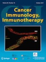 Cancer Immunology, Immunotherapy 10/2019