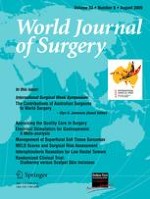 World Journal of Surgery 8/2009