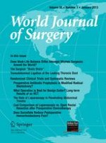 World Journal of Surgery 1/2013