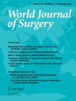 World Journal of Surgery 11/2013