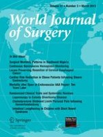 World Journal of Surgery 3/2013