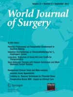 World Journal of Surgery 9/2013